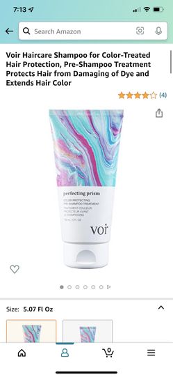 Voir Haircare Shampoo For Color Treated Hair 