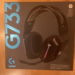 Logitech G733 Wireless Gaming Headset - Black