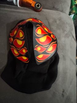 LED voice activated half mask