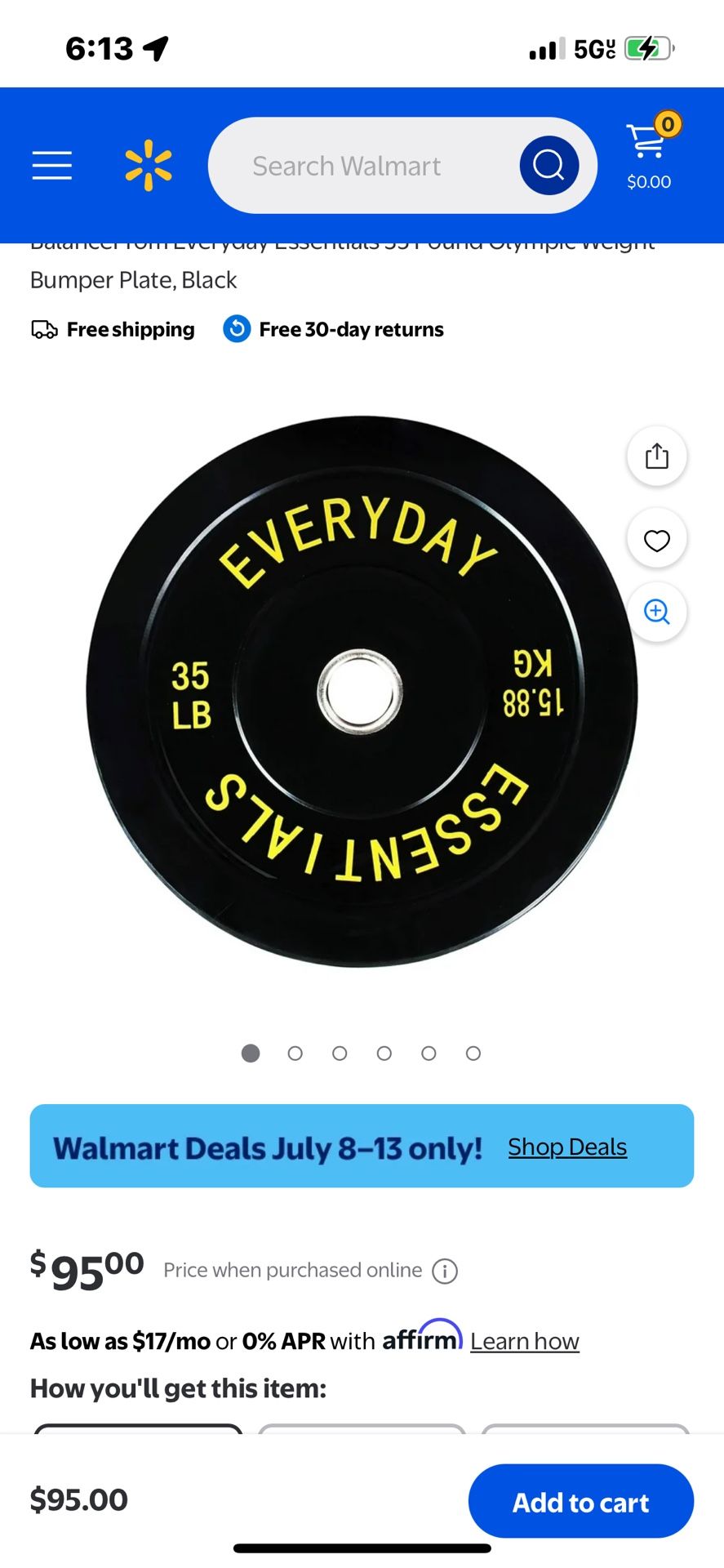Two 35 Pound Olympic Weights