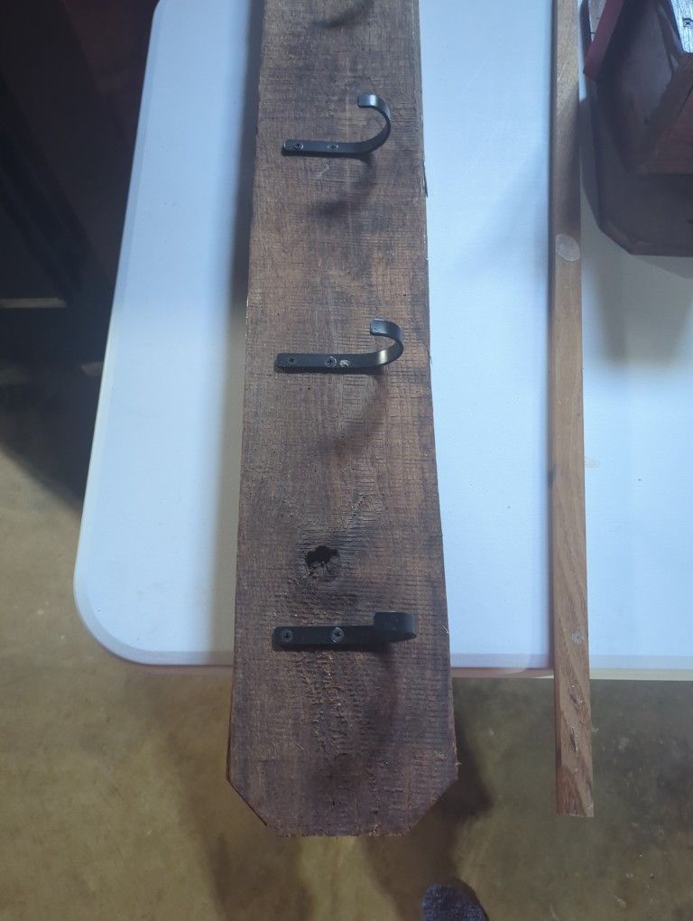 Handmade Well Built Coat Hat Rack