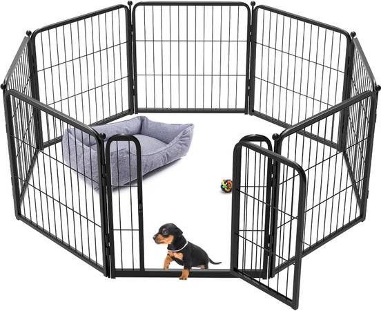 New 24 Inch 8 Panel Dog Pen