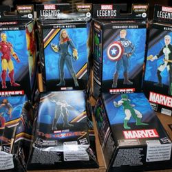 Brand New Marvel Legends Series BAF Totally Awesome Hulk Set 8 figures wear on Boxes The Marvels