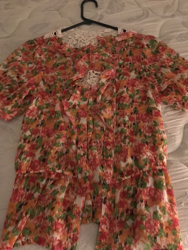 All shirts size medium.