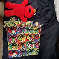 New Elmo Blanket And Tickle Me Elmo 