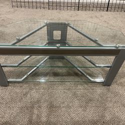 Glass Tv Stand 