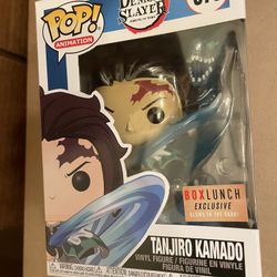 Funko Pop Exclusive Glow In The Dark Anime Demon Slayer Tanjiro Kamado