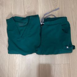 Figs Scrubs hunter green Sets
