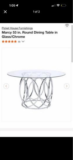 Brand new dining table 53in round