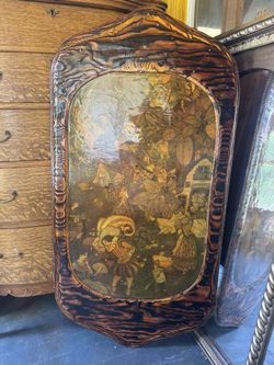 Unique Whimsical Antique Fairytale Art Piece