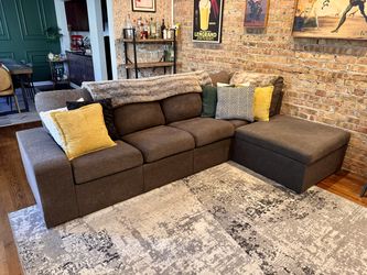 Sectional Couch with Storage