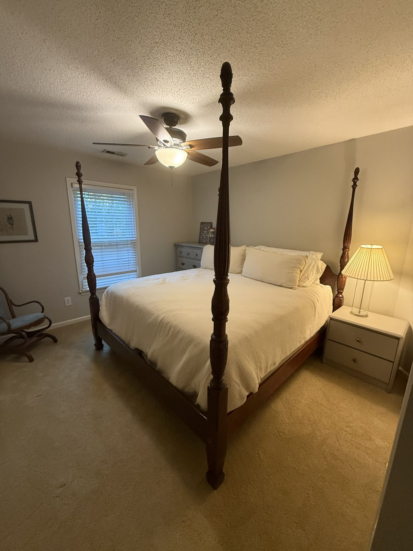 Antique Wooden Bed Frame