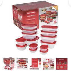 Brand New Tupperwares And Pans