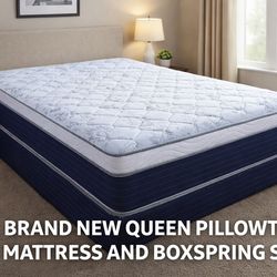 🟢QUEEN PILLOWTOP SET $219