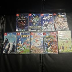 Switch Games All Unopened 
