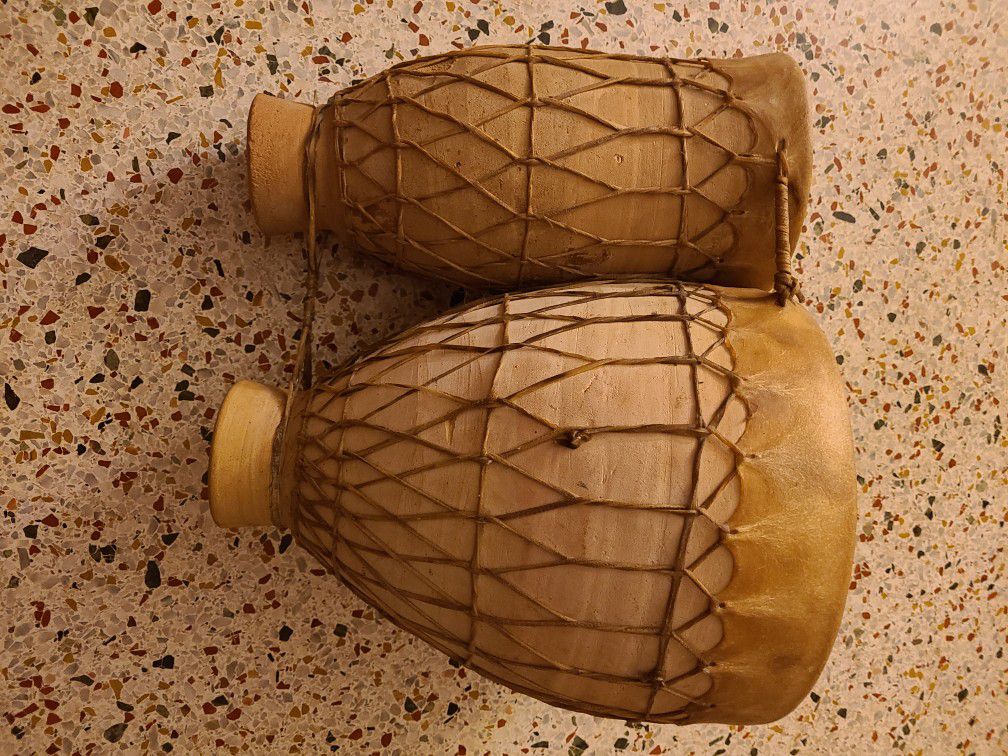 Moroccan Clay Drums