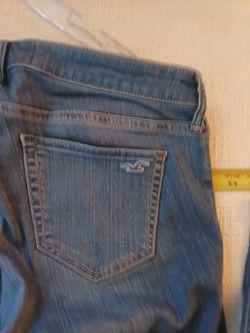 Vintage Hollister Size 9 Regular stretch denim with side pockets