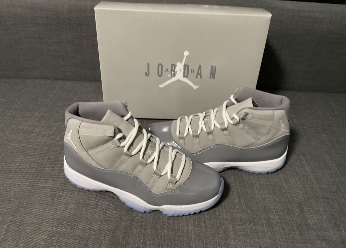 Air Jordan 11 Cool Grays Size 9