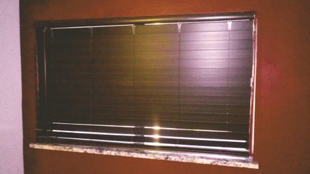 2 60" × 36" 1 48"×36" blinds