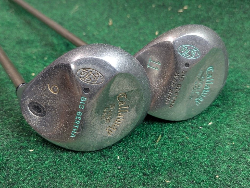 Callaway Big Bertha 9 And 11 Wood Set