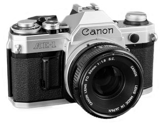 Canon AE-1 35mm Film Camera