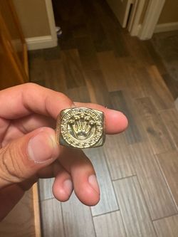 Gold plated 18k ring