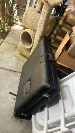 Black Massage Table