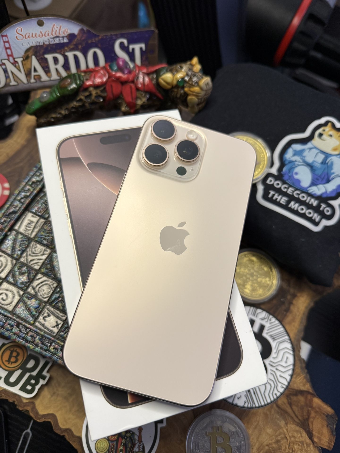 Apple Iphone 16 Pro Max 5G 256Gb Desert Titanium Unlocked In Box