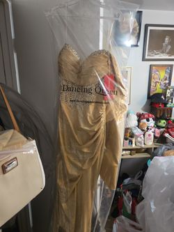 Gold Formal Dress