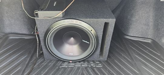 15-inch Rockford Subwoofer, 1300w Amp