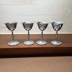 Stainless Steel & Chrome Barware Cups