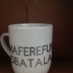 Orisha Coffee Mug " Maferefun Obatala"