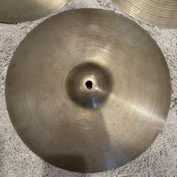 Vintage Zildjian 14” Hi Hat Cymbal 50s Era