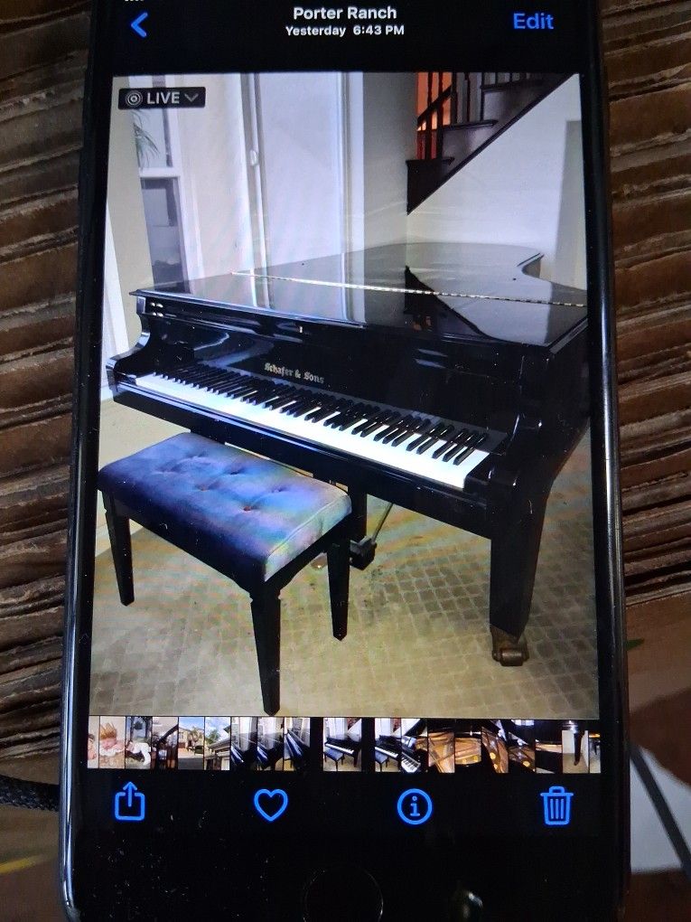 Schafer & Sons Grand Piano 