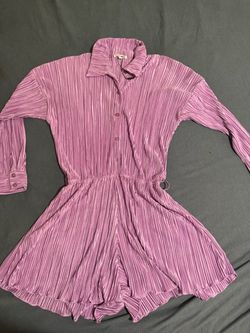 Pink romper size large