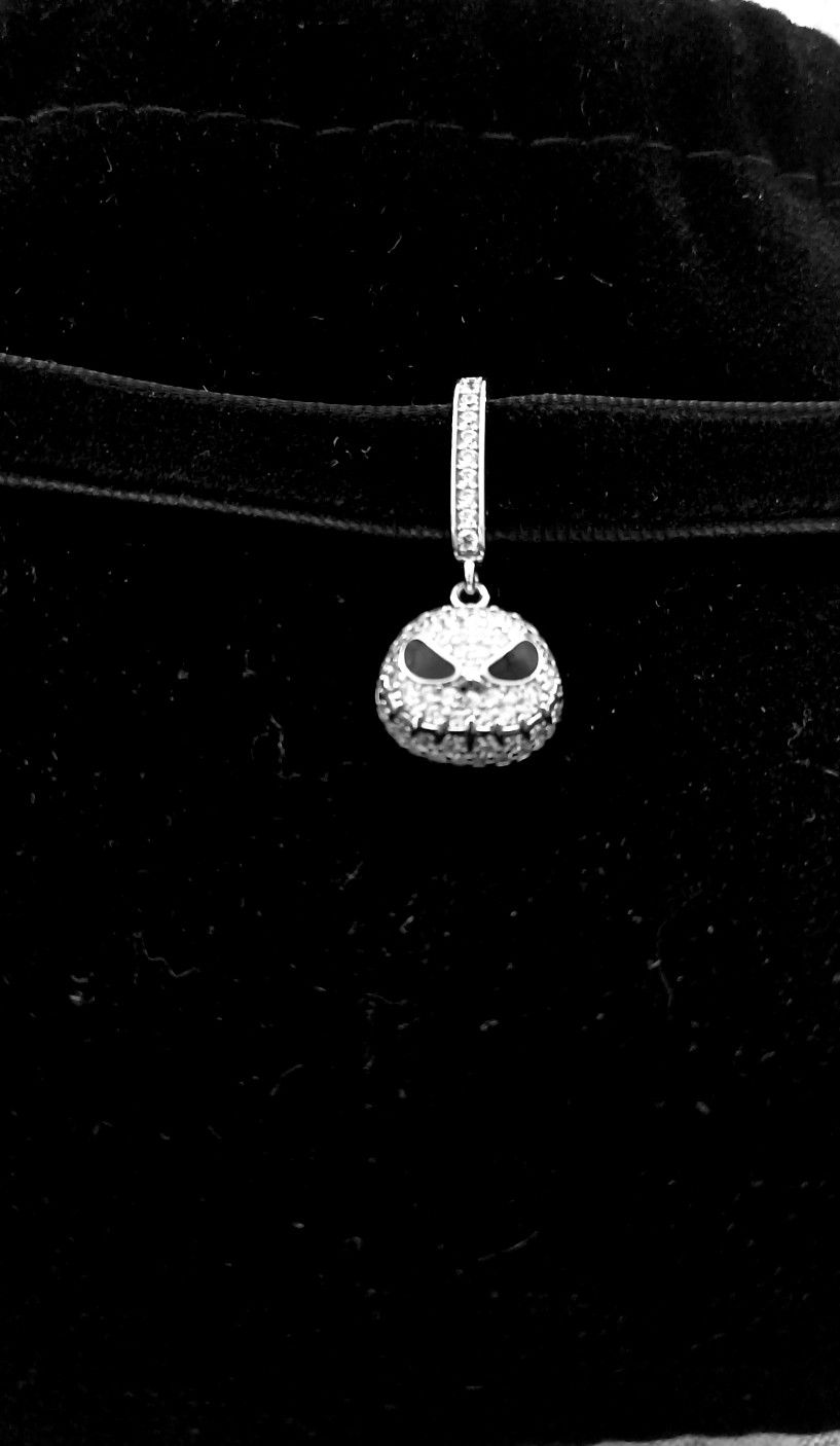 Halloween Nightmare Before Christmas 925 Cz Choker