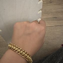 Handmade 24k Gold Plated Chain Bracelet