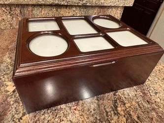 Keepsake jewelry and photo box