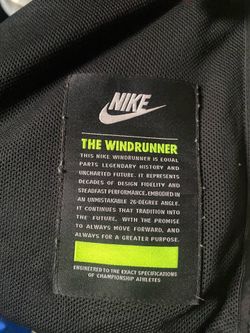 Nike wind runner jacket