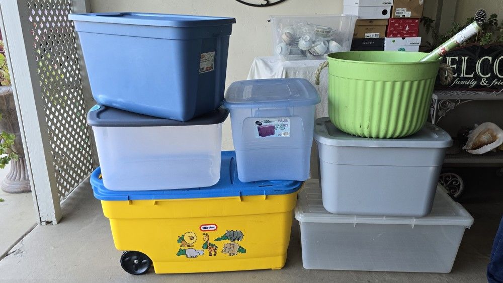 Storage Containers - Lg $20 Ea