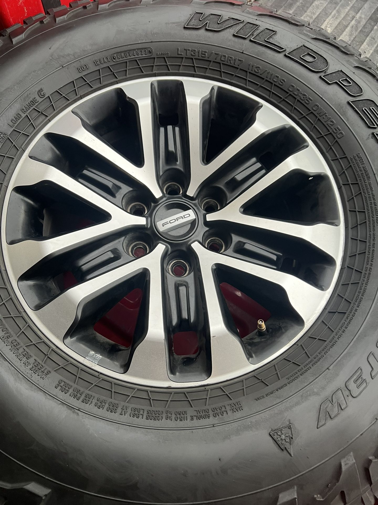 Raptor Second Gen Rims