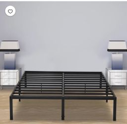 King size metal bed frame