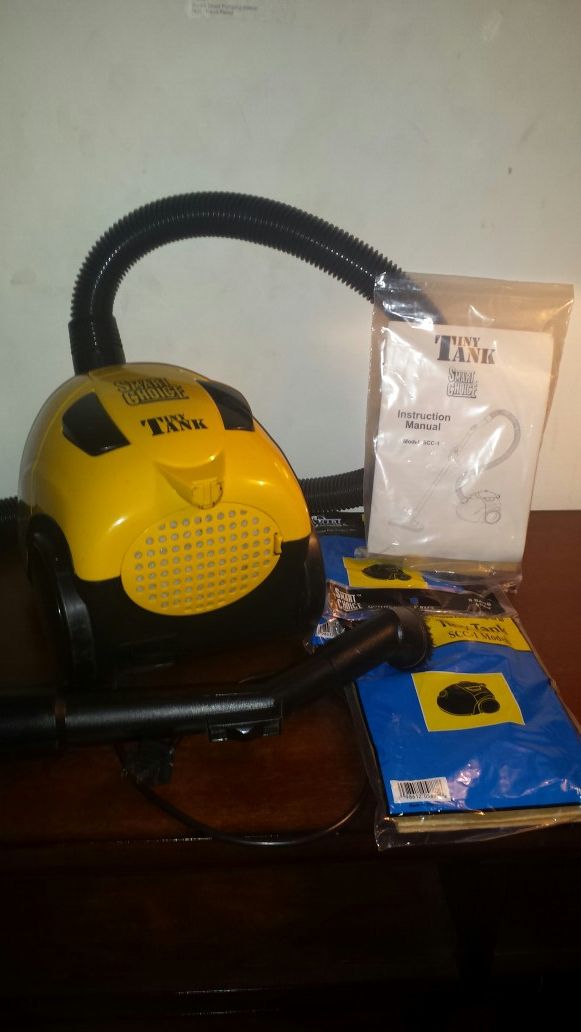 Tiny Tank Compact Canister Vacuum