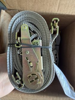 US Cargo 2x16 E Track Ratchet Straps