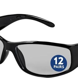 12 Pairs NEW SMITH & Wesson Safety Glasses #21306 Sealed NORTH PHOENIX Near i17 Bell
