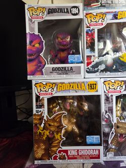 Godzilla Funko Pops Lot