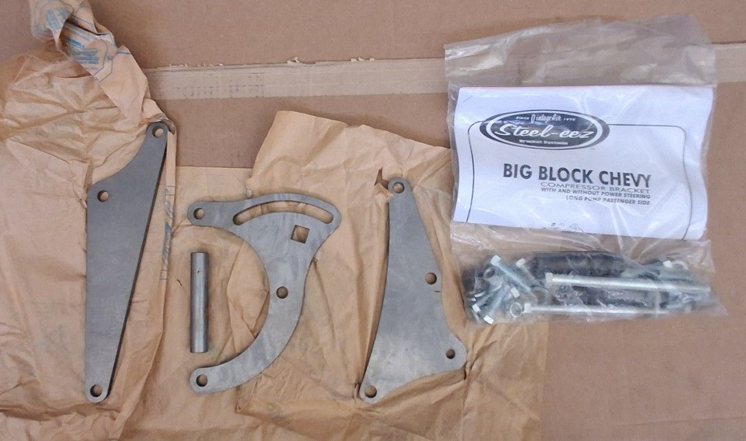 Vintage Air Big Block Chevy A/C Brackets