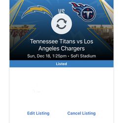 Chargers Tickets
