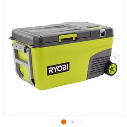 RYOBI 1+ Iceless Cooler Runs Of RYOBI One Battery