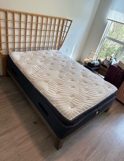 Rattan Queen Headboard!